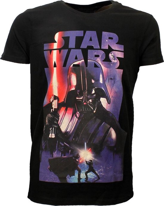 Star Wars Vintage Poster Darth Vader T-Shirt - Officiële Merchandise - M