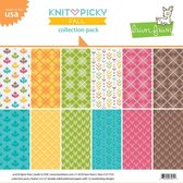 Knit Picky Fall 12x12 Inch Collection Pack (LF1733)