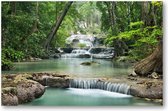 Waterval in het bos - 1000 Stukjes puzzel voor volwassenen - Landschap - Natuur