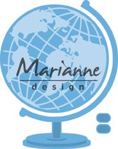 Marianne Design Creatables snij en embosstencil - Wereldbol