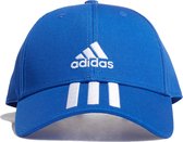 adidas Baseball 3-Stripes Twill  Pet - Maat One size  - Unisex - blauw/wit