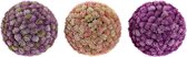 Decoratieve Bloem DKD Home Decor Plastic Ijzer (3 pcs)
