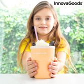InnovaGoods - Beker - Diepvrieskern - Diepvriesbekers - Kop voor het maken van ijs en slushies met recepten - Vermogen: 150 ml