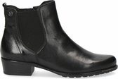 Caprice Dames Chelseaboot 9-9-25409-27 022 zwart G-breedte Maat: 40.5 EU