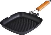 Barbecue Bergner Zwart Aluminium (24 x 24 x 3,7 cm)