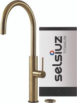 Selsiuz by Gessi 3 in 1 Gold / Goud 350365 met TITANIUM Single boiler