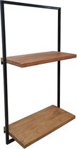 Planken D Mindi hout (110 x 60 x 30 cm)