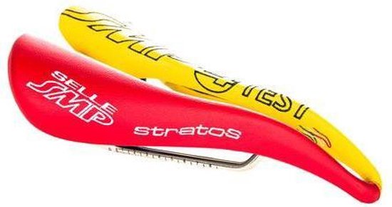 SMP zadel Pro Stratos (geel/rood)