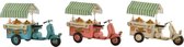 Voertuig DKD Home Decor Ice Cream Decoratief Metaal (3 pcs) (36.5 x 16.5 x 26 cm)