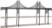 Planken DKD Home Decor Hout Metaal (147 x 15 x 70 cm)