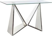 Console DKD Home Decor Modern Kristal Staal (120 x 40 x 78 cm)