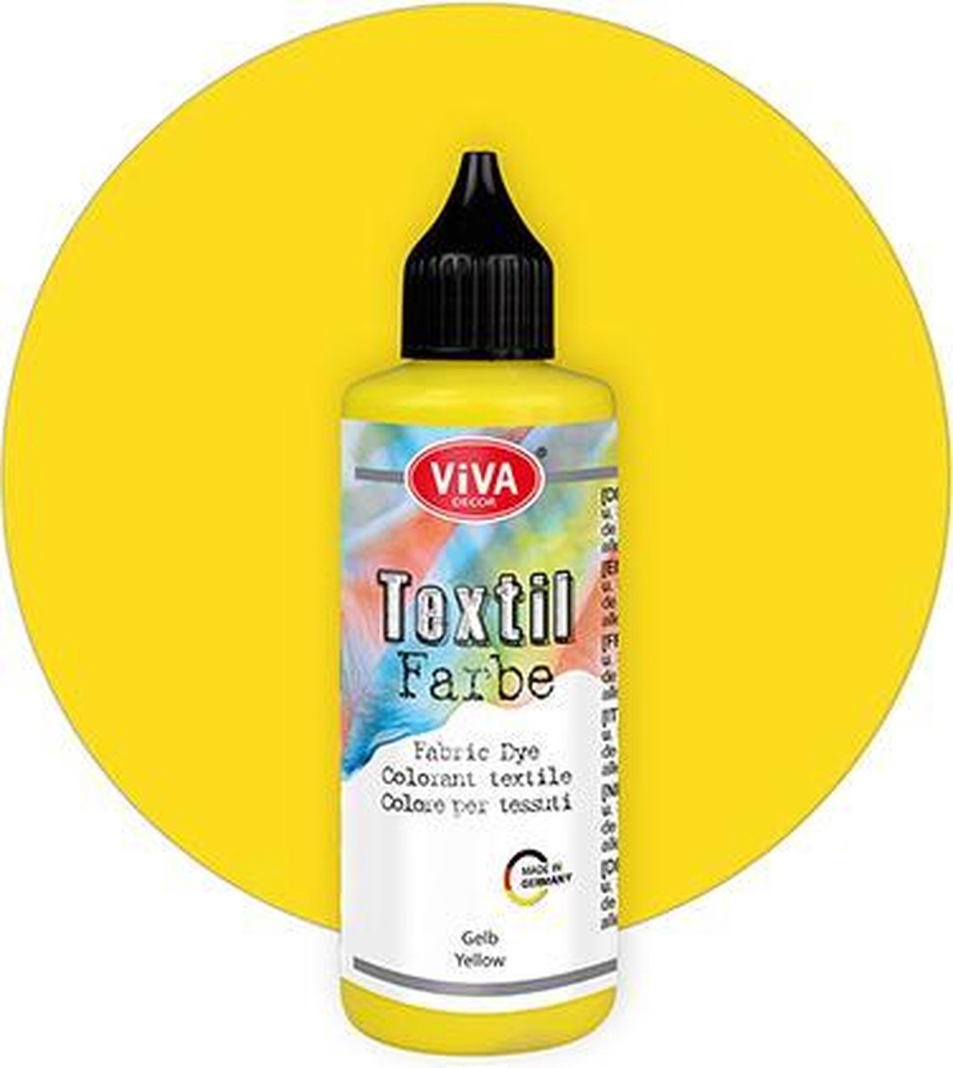 Textielverf - Geel - Viva - 90ml