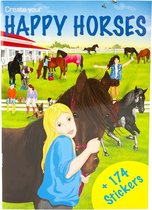 Creative Studio Create your Happy Horses Mini Stickerboek