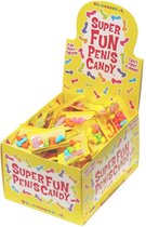 Little Genie Productions - Little Genie Productions | Super Fun Penis Candy - Display 100 Pieces - 5pc Bags CP-692  Multicolor -  -