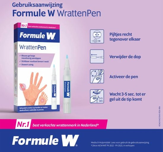 Formule W Wrattenpen 1.5 Ml