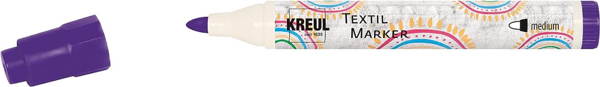 KREUL 90769 markeerstift 1 stuk(s) Fibre tip Violet