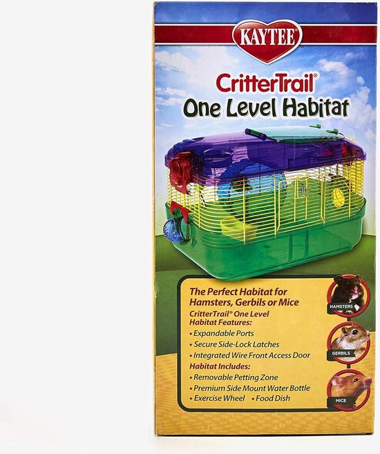 Kaytee Critter Cruiser – Coche De Ejercicio Alimentado Por Mascotas Para Hamsters Y Jerbos Con Kaytee Hamtrack Ejercicio Loop Bundle Kaytee Critter Cruiser – Coche De Ejercicio Alimentado Por Mascotas Para Hamsters Y Jerbos Con Kaytee Hamtrack Ejercicio Loop Bundle