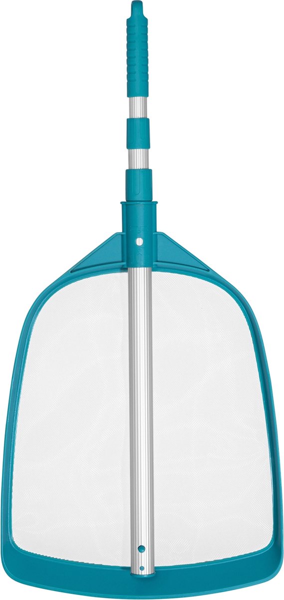 Bestway AquaScoop skimmer set - telescopische paal 163 cm, blauw