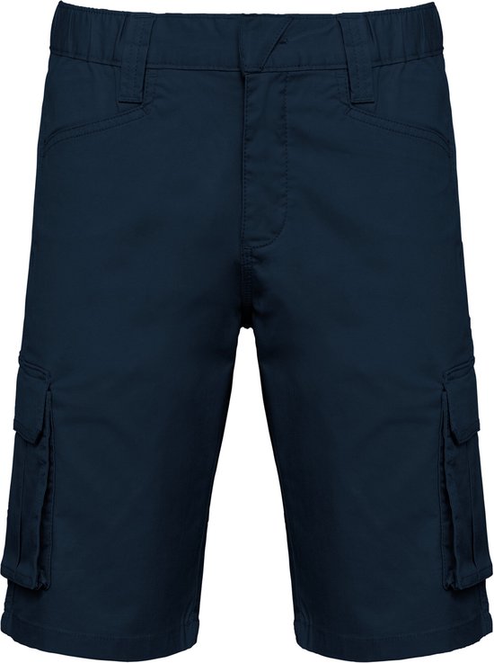 Bermuda Short Homme 5XL Coupe du Monde. Concu pour Work Bleu marine 65 Katoen 33 bol
