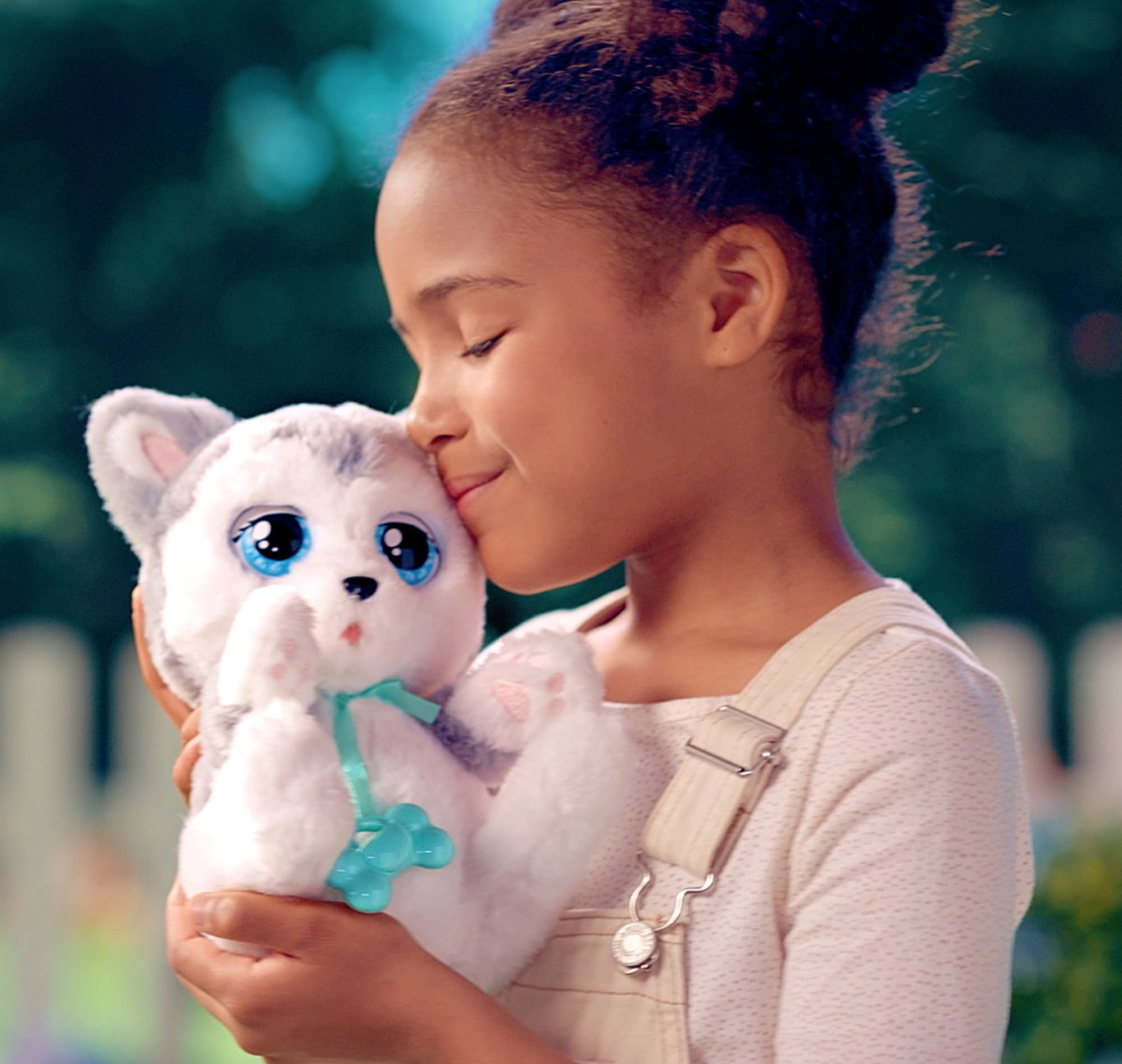 Baby Paws hondje Husky - Interactieve pluchen knuffel — afbeelding 2