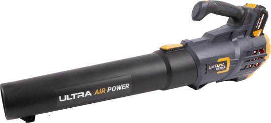 Batavia Accu 18V bladblazer - Excl. Accu en Oplader - 17000 RPM - Luchtsnelheden tot 140 km/h - Instelbare snelheidsinstellingen - Ultra