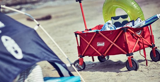 Coleman Wagon Bolderkar - Opvouwbaar - Rood van Coleman — afbeelding 3