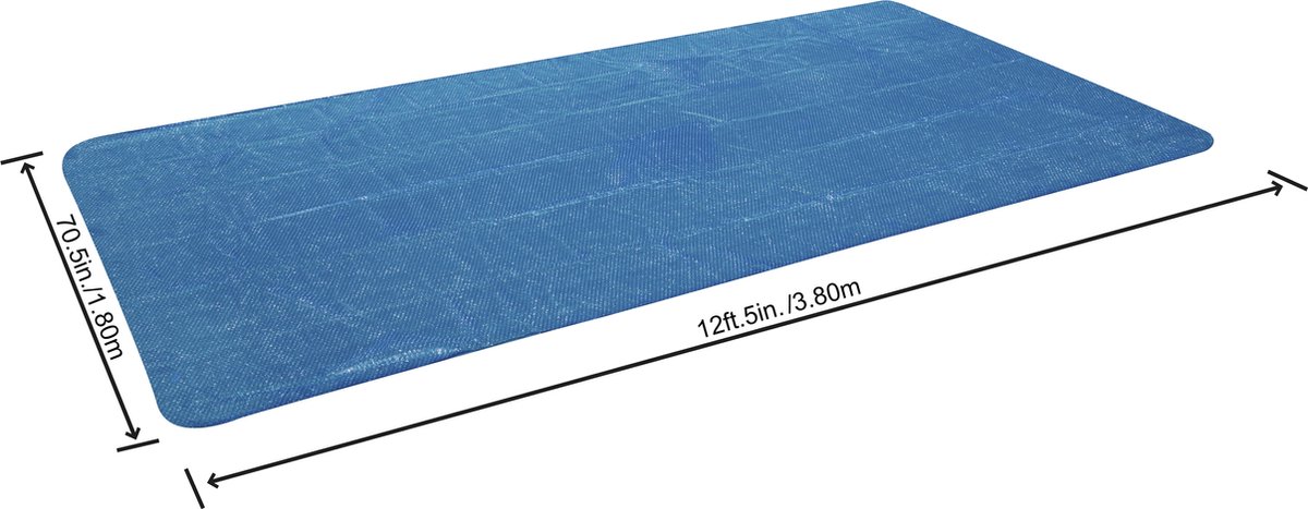 Bestway Solar afdekzeil rechthoekig - 400 x 200 cm
