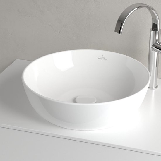 Villeroy & Boch Artis opzetwastafel rond Ø43cm zonder overloop ceramic+ ...