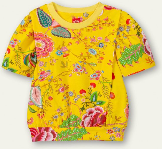 Oilily Tjoi - T-Shirt - Meisjes - Geel - 122