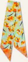 Oilily Aclash - Sjaal - Dames - Accessoire - Blauw - One size