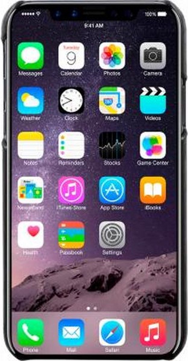 DBramante backcover Tune with cardslot - tan- voor Apple iPhone X