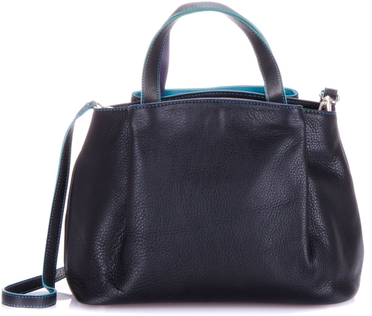 Mywalit Handtas leer 28 cm - Dames - black/pace
