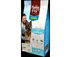 HobbyFirst Canex Hondenvoer Adult Lam & Rijst - 12 kg