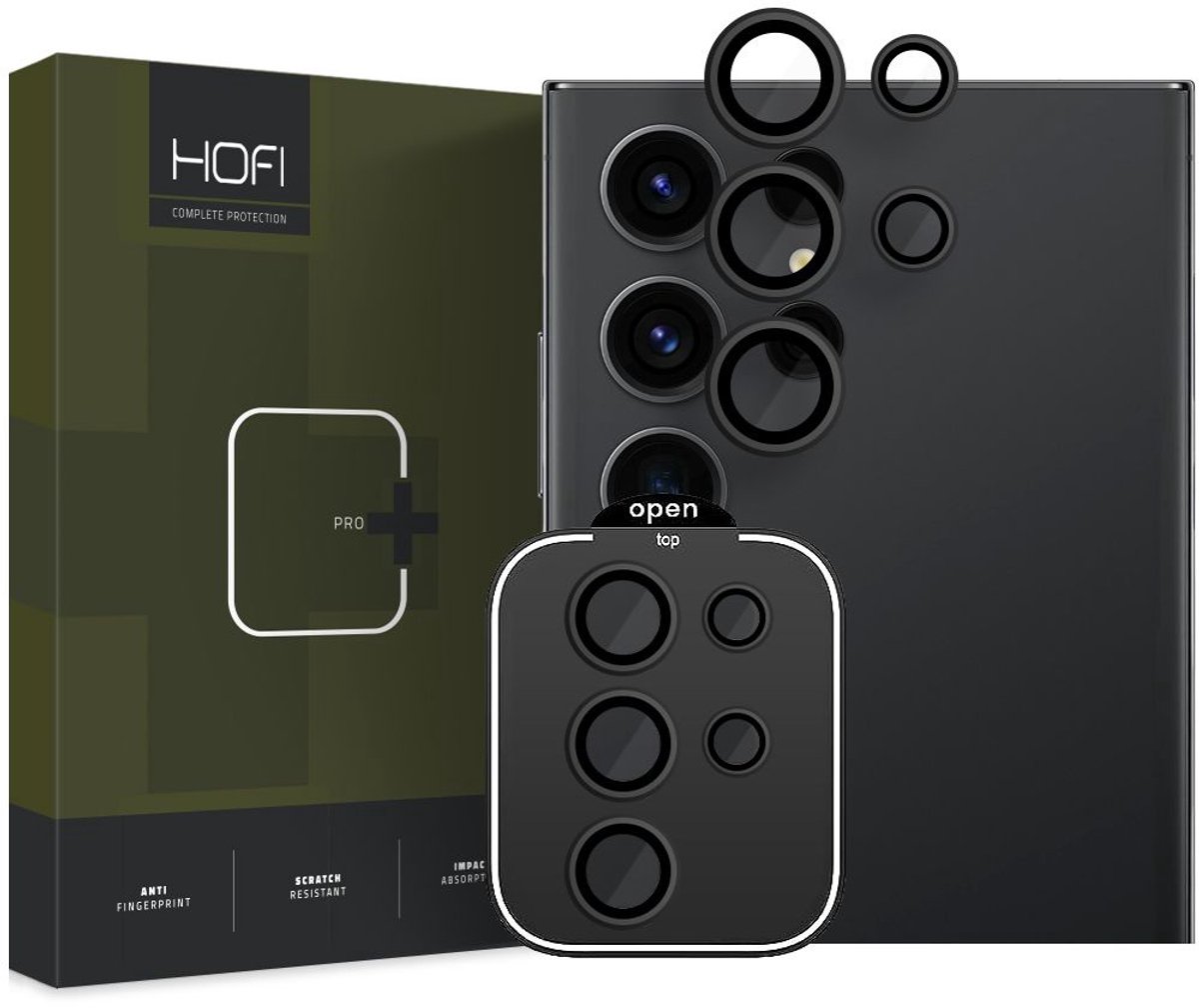 Hofi Camring Pro+ Camera Protector voor Samsung Galaxy S24 Ultra - Zwart