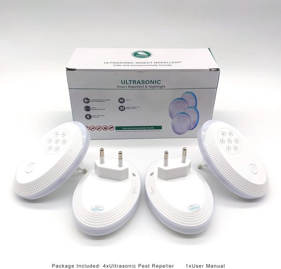 4 stuks mini-kevers, elektrische insecten, kevers, kakkerlakken