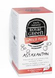 Doos met Royal Green Astaxanthine, 60 softgels. Gekweekt met zorg in een schone omgeving op Hawaii.