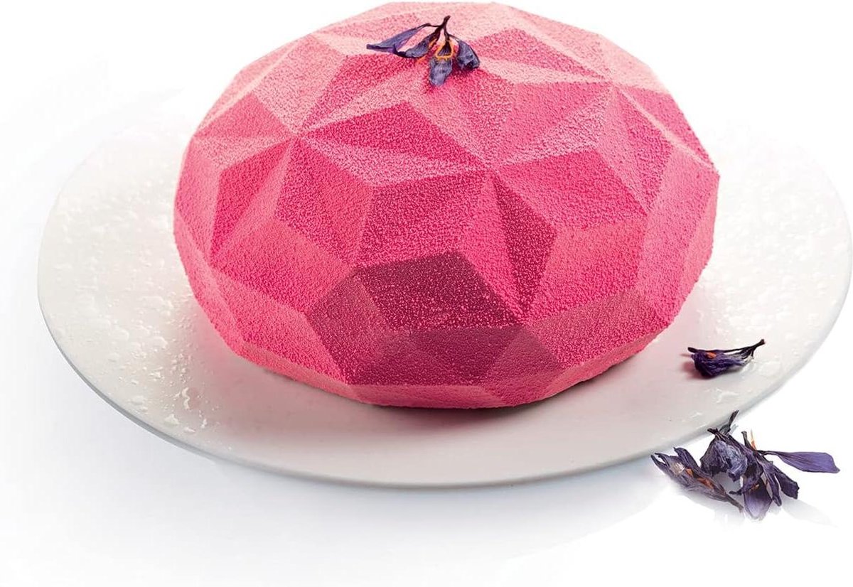 3D Bakvorm Diamant - Silikomart 199465 - Keukenaccessoire voor Cake en Taart