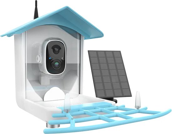 Mangeoire à oiseaux avec caméra - Nichoir à oiseaux - Nichoir - Nichoir à Vogel - Mangeoire à oiseaux avec caméra - Nichoirs mangeoires (luxe) - Cadeau anniversaire - Vacances