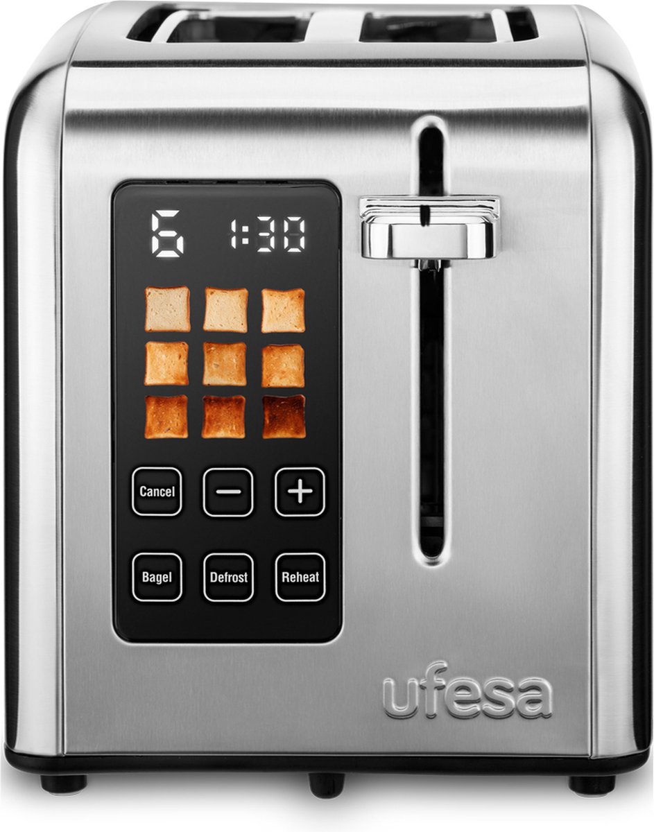 Ufesa PERFECT TOASTER Broodrooster RVS