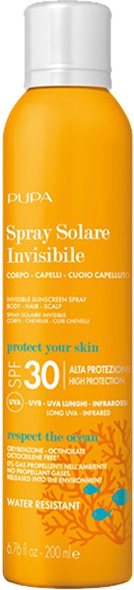 Goedkoopste Pupa Milano - Invisible Sunscreen Milk Body SPF30 - 200 ml