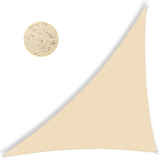 Zonnezeil Schaduwnet 1 x 2 m 98% Uv-Block Winddicht Waterdoorlatend Schaduwdoek Vierkant Tuinluifel Eenvoudig Te Installeren Voor Buiten, Camping, Terras, Balkon, Broeikas, Wit