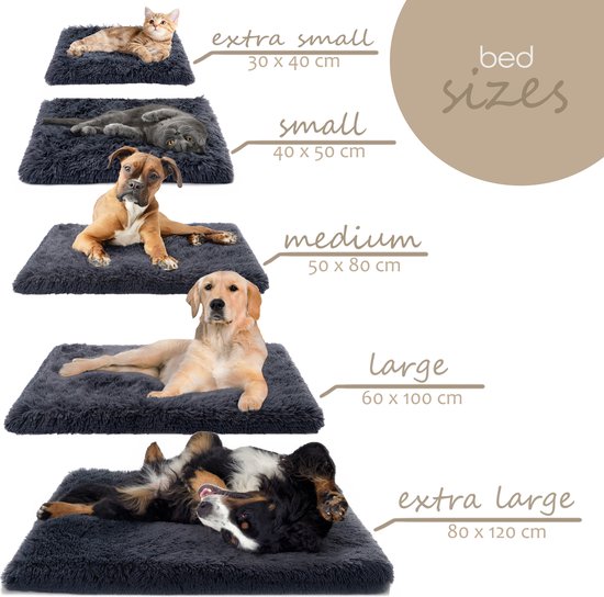 DOGGY Hondenbed, kattenbed, hondenbank, afneembare overtrek, hondenmand