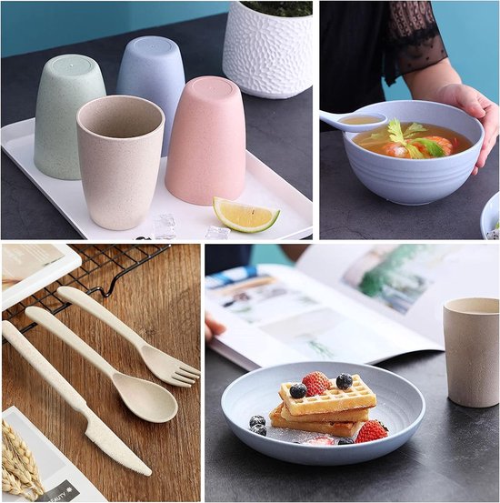 Koziol Bio Monstera campingservies set 16 stuks bestellen