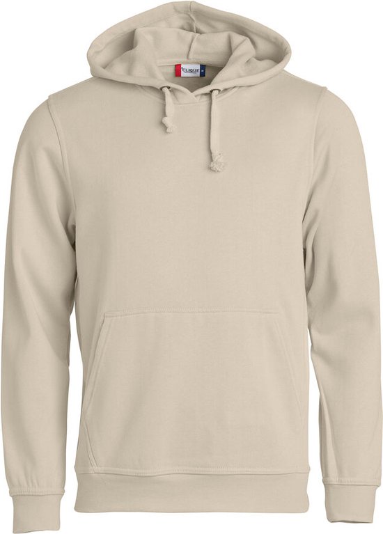 Clique Basic hoody Licht khaki maat XS