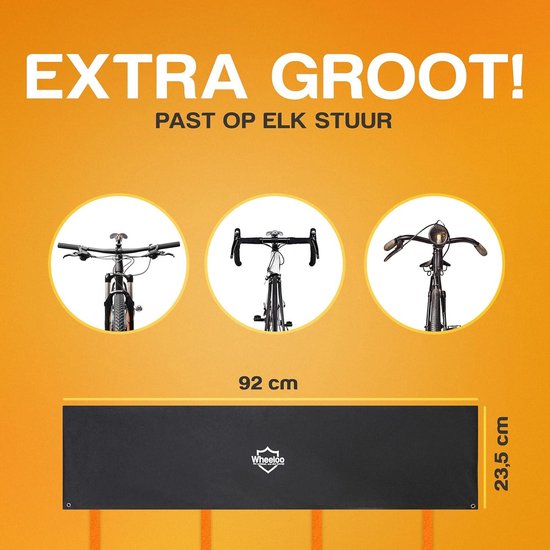 Stuurbeschermhoes voor Ebike Transport - Waterdicht & Robuust - Achterdrager Fietshoes - Regenbescherming