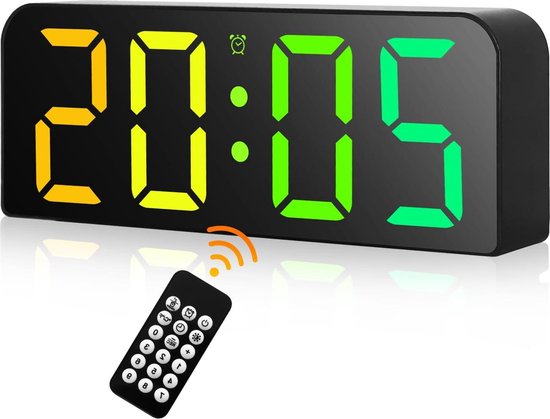 Seutgjie KinderWekker, Digitale Verlichte Kids Wekker 5 Helderheid