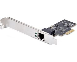 StarTech.com 2.5Gbps NBASE-T PCIe Netwerk Kaart, Intel® I225-V, Single-Port Computer Netwerk Kaart, Ethernet MultiGigabit NIC, PCI Express Server LAN Kaart