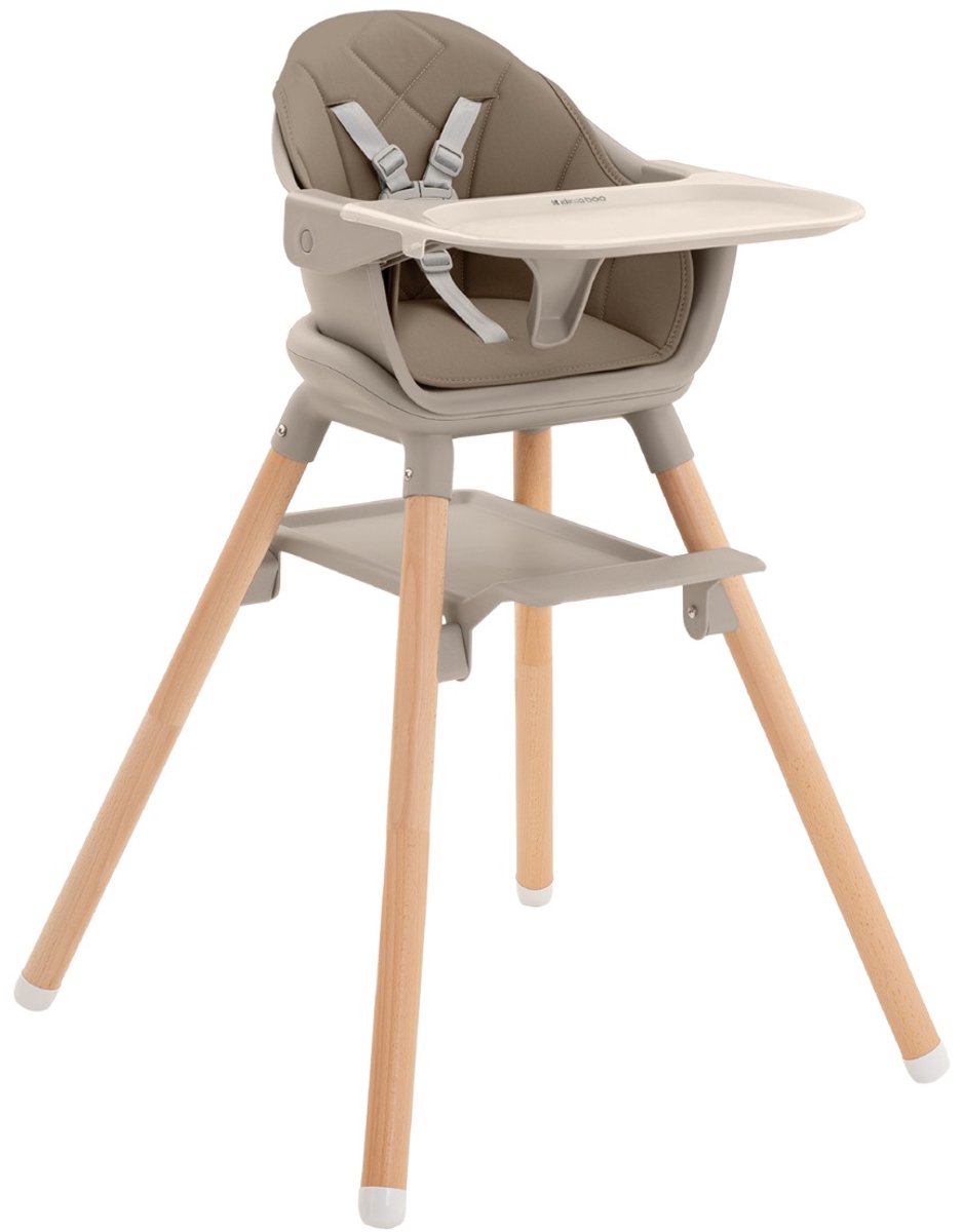 Kikkaboo Kinderstoel 2 in 1 Woody Beige