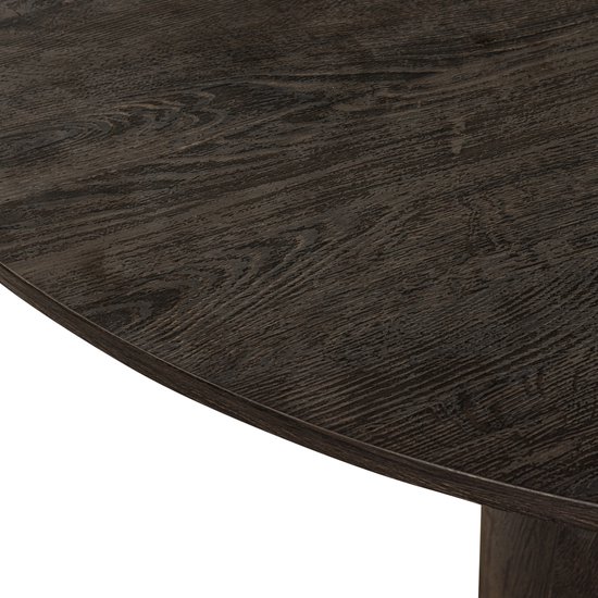 WOOOD Maan Salontafel - MDF - Donkerbruin - 35x100x100