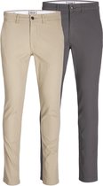 JACK&JONES JPSTMARCO JJDAVE 2PK MP NOOS Heren Broek - Maat W34 X L34